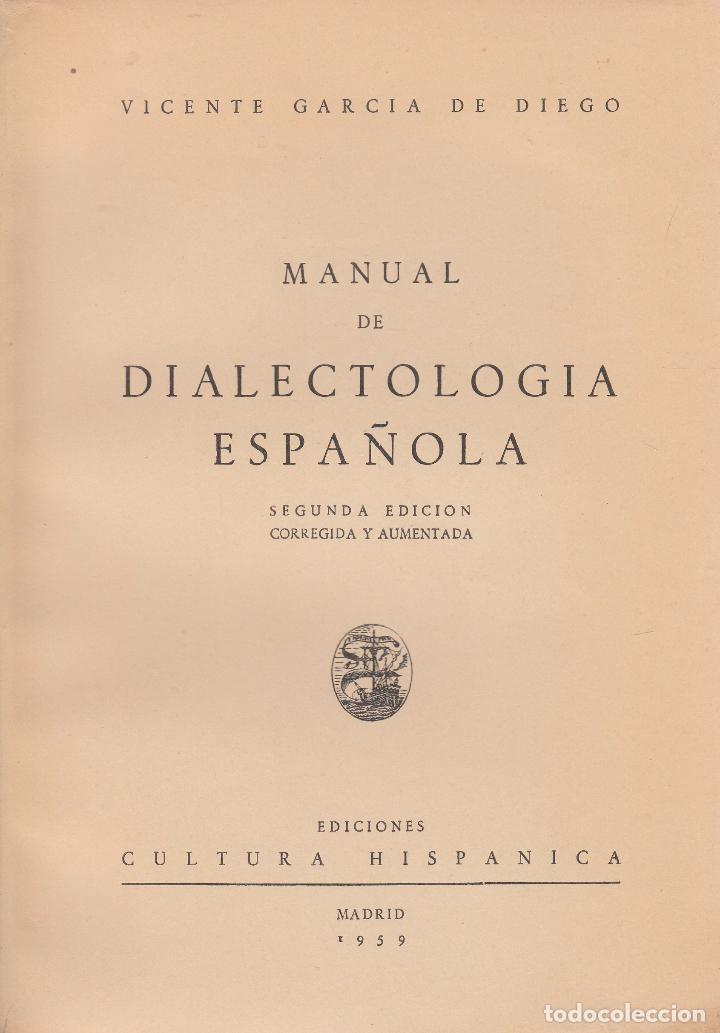 Manual de dialectología española