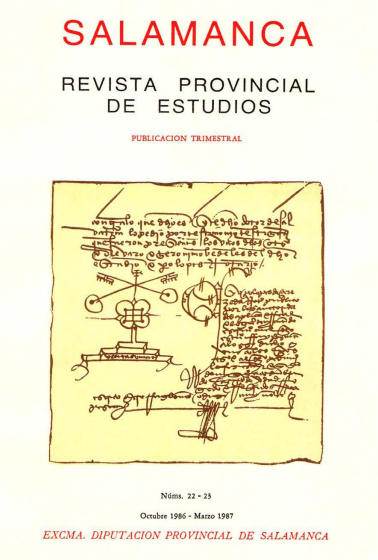 Catálogo de la documentación medieval del Archivo de la Casa de Alba relativa a la actual provincia de Salamanca