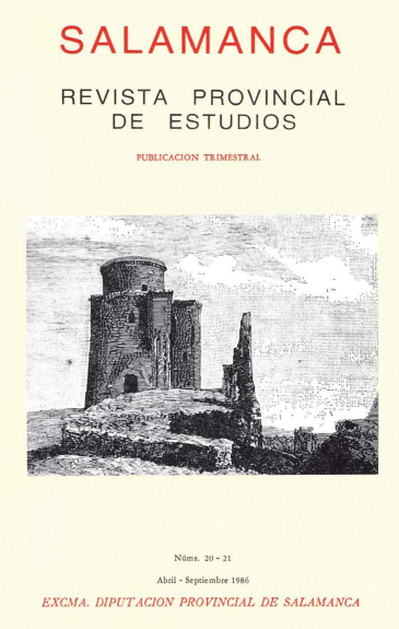 Cruzados salmantinos (Contribución al estudio del discurso legitimador del Movimiento Nacional. Salamanca 1936-1940)