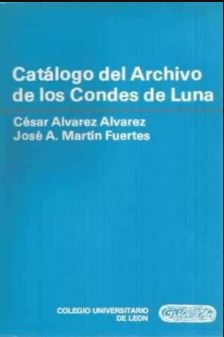 Catálogo del Archivo de los Condes de Luna