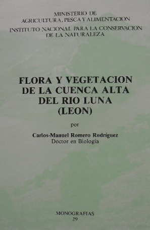 Flora y vegetación de la cuenca alta del río Luna (León)