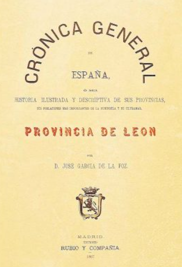 Crónica general de España. Provincia de León