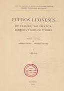 Fueros leoneses de Zamora, Salamanca, Ledesma y Alba de Tormes